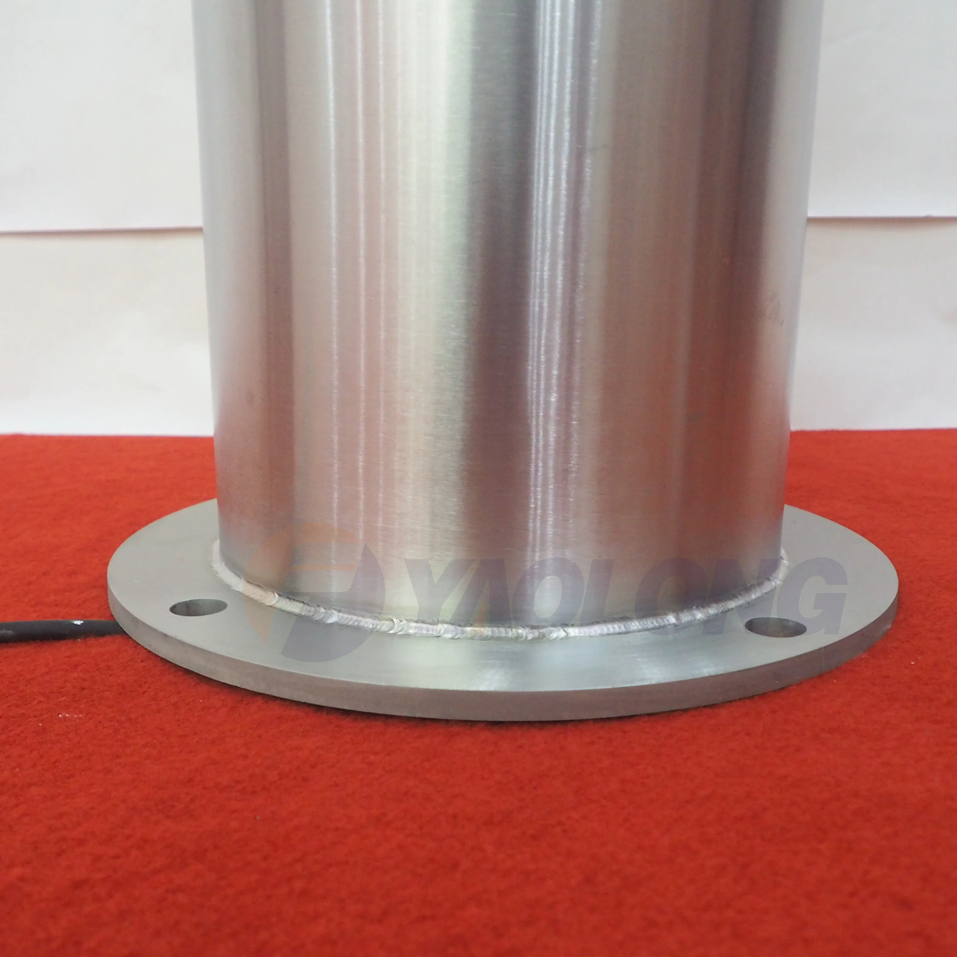 custom service stainless steel 180mm led garden bollard post light