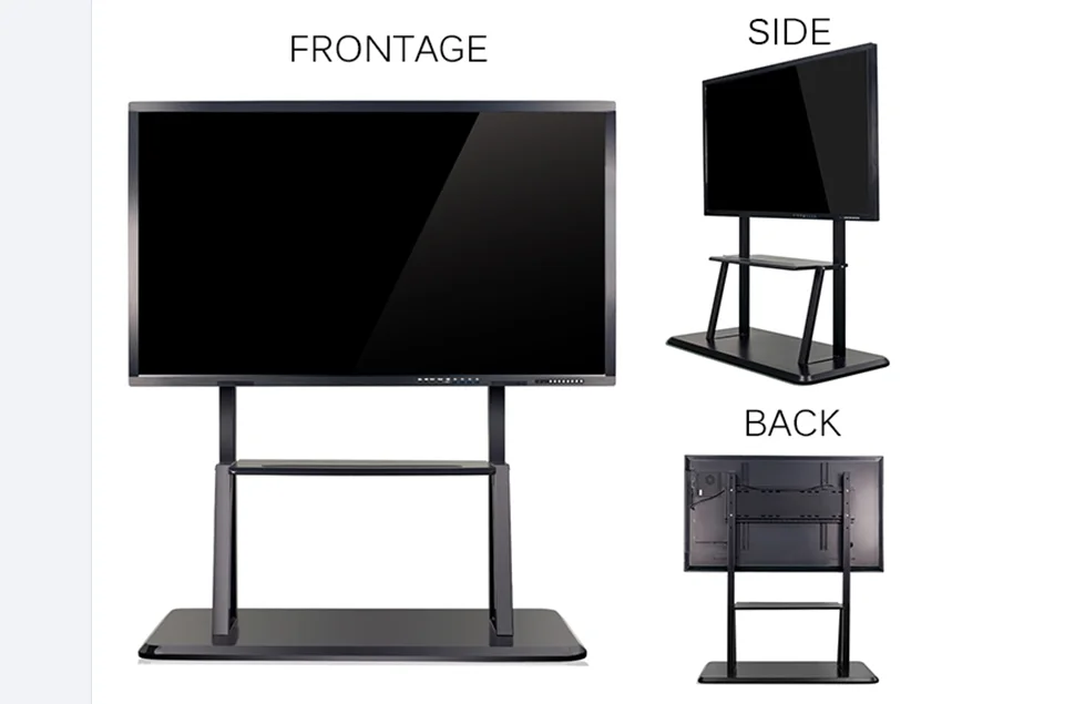 YCHD 70 inch movable digital all in one pc interactive smart touch board for meeting