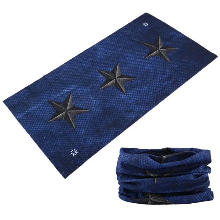 
2021 Fashion Style Original Dolphin Pattern Seamless Scarf Head Wear Custom Sublimation Bandana 