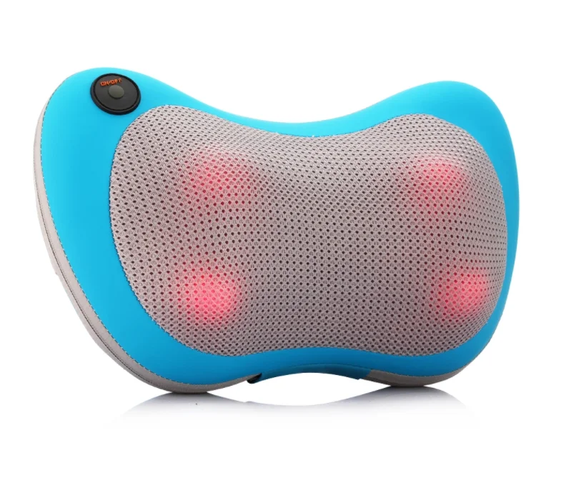 
Multi-function full body head back vibrating shiatsu neck massage pillow 