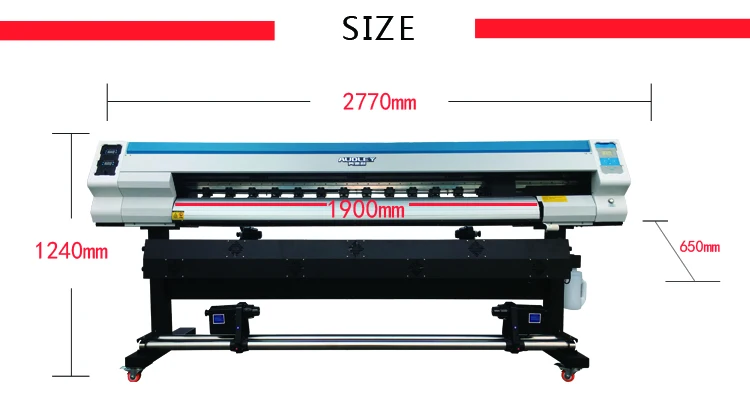  Оптовая продажа с завода 1 6 м 8 dx5 XP600 Виниловая наклейка эко-растворитель принтер в Китае CMYK