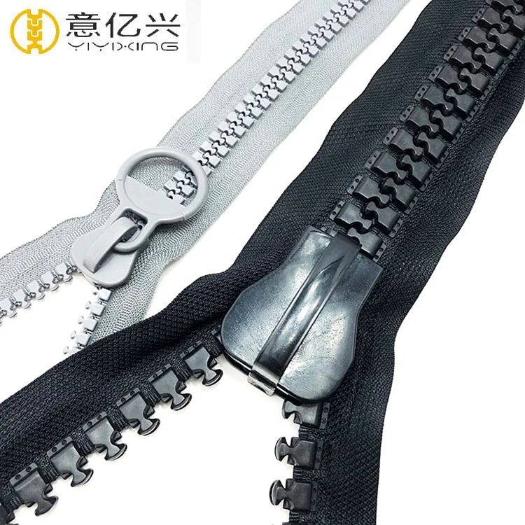 Heavy Duty Big Teeth #15 #20 #30 Large Plastic Zipper For Bags