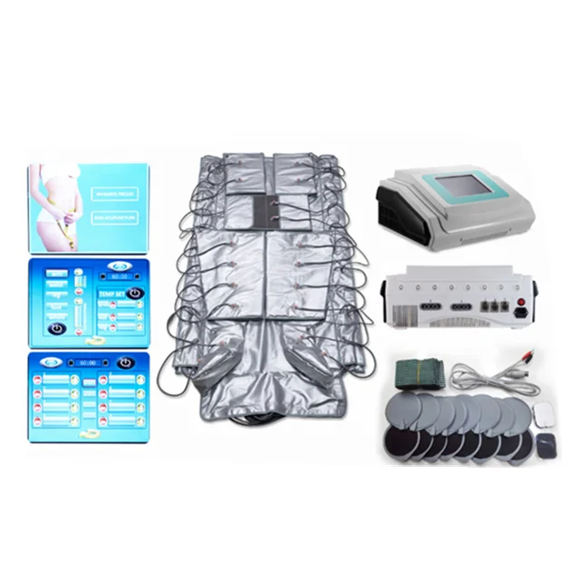 Good Quality 3 in 1 Electric Muscle Stimulator Sauna Infrared Pressotherapy Machine for Fat Burning