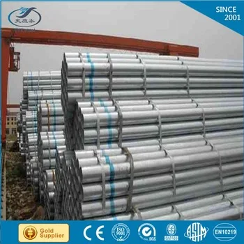 Зеленый дом Q235 Горячая окунутая гальванизированная стальная труба/трубы GI с резьбовым концом и муфтой/паз конец BS1387