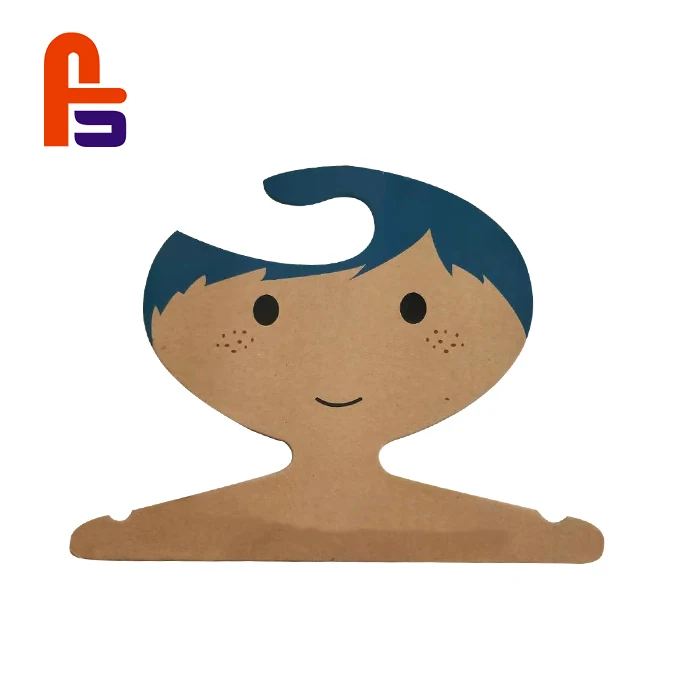 Eco friendly hard cardboard paper hanger for clothes in hot sell from factory