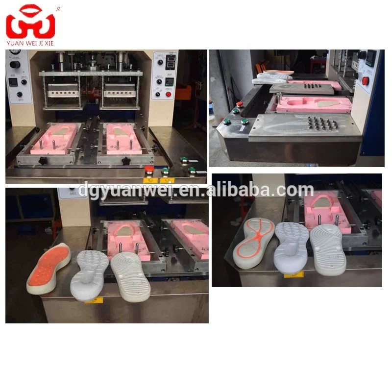 2018 footwear sole casual tpr shoe sole  heat welding and molding machine for shoes making with CE
