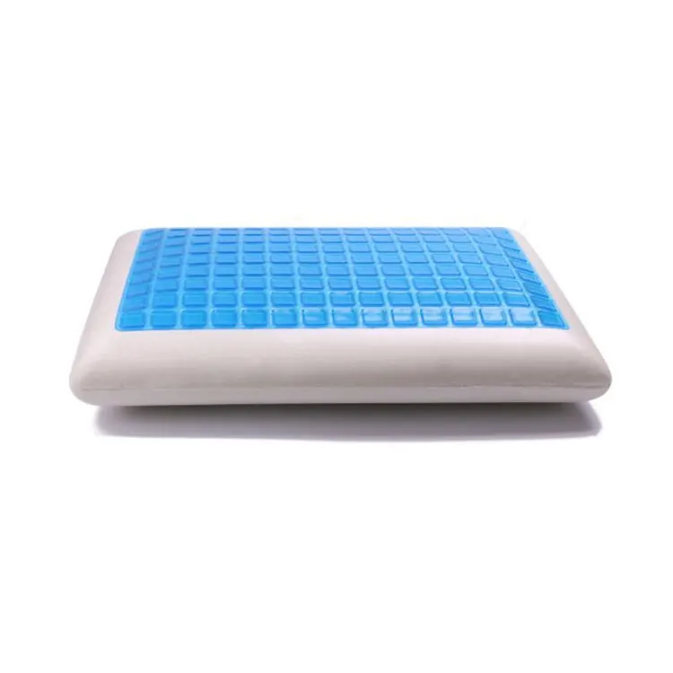 Factory direct sale hypoallergenic healthy gel memory foam pillow with cover