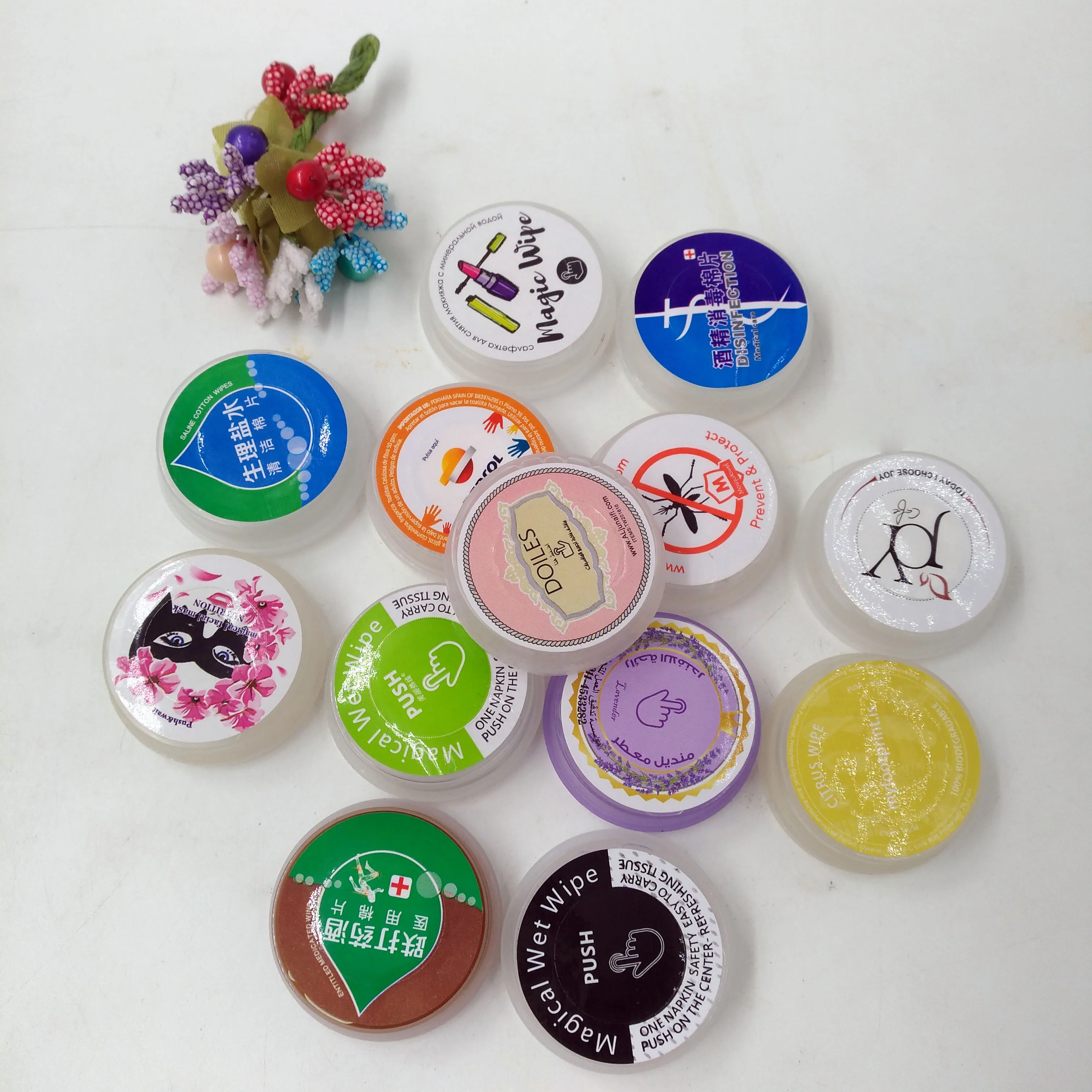 Magical Push Wet Wpes First Aid Equipment Push Wet Wipes For Home Kit