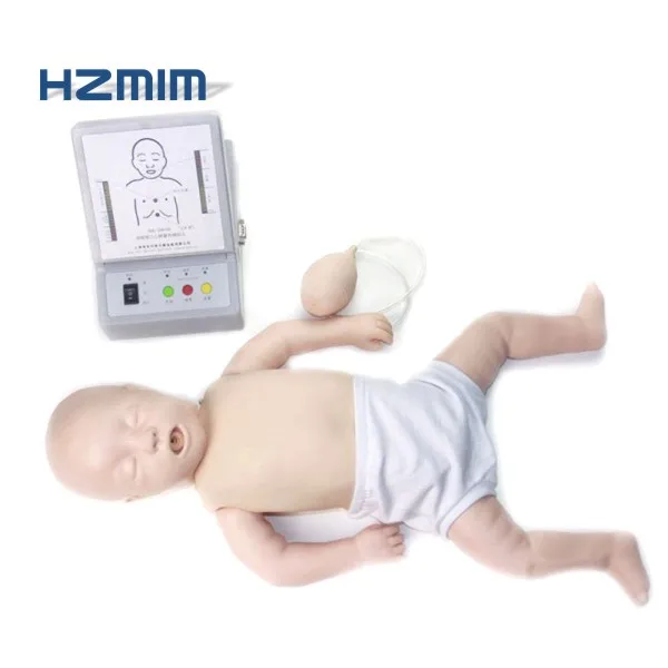 CPR training infant baby manikin with controller, CPR infant manikin