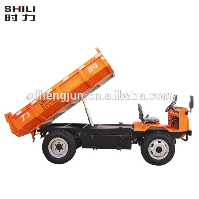 
SL Electric four wheeler mining dump tricycle for construction 