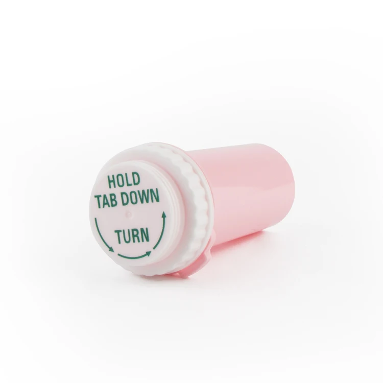 Детская непромокаемая пластиковая упаковка 6 8 13 30 40 60 dram, цилиндр с откидной крышкой, бутылка для аптеки по рецепту