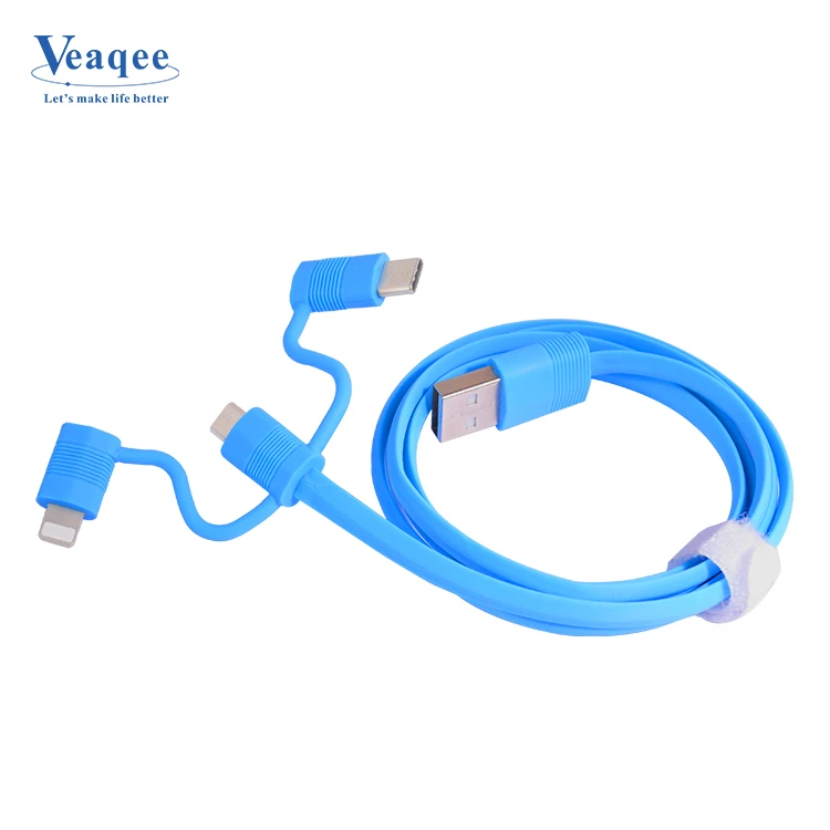 3 в 1 Универсальный Multi usb c 3,0 кабель для передачи данных для мобильного телефона