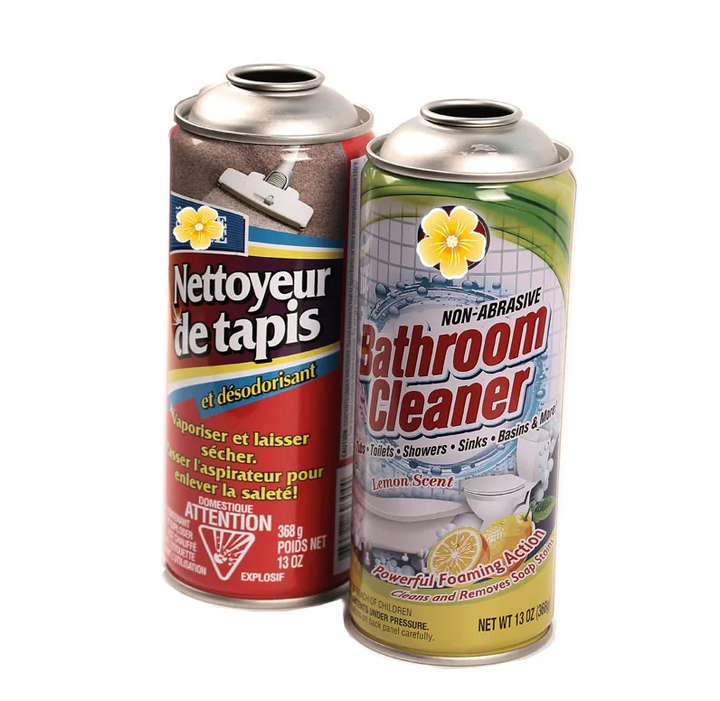 High quality tinplate aerosol spray can for multiple usage
