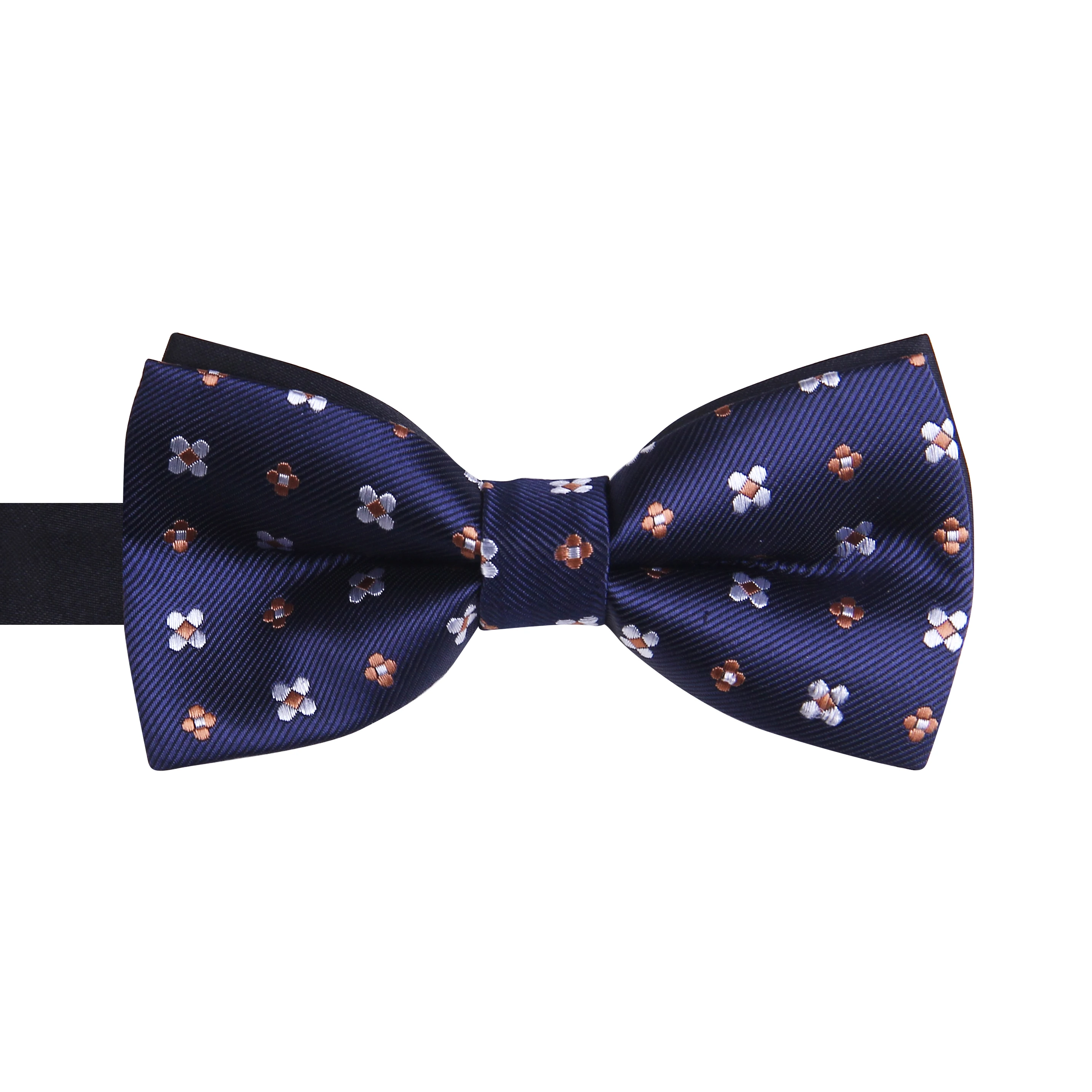 Новый тренд, милый галстук-бабочка, мужской темно-синий галстук-бабочка с милым дизайном для мужчин