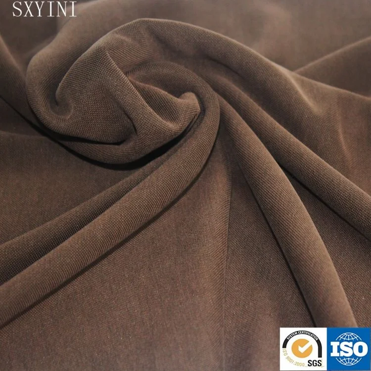 
high-end knitted cupro sand washed fabric 