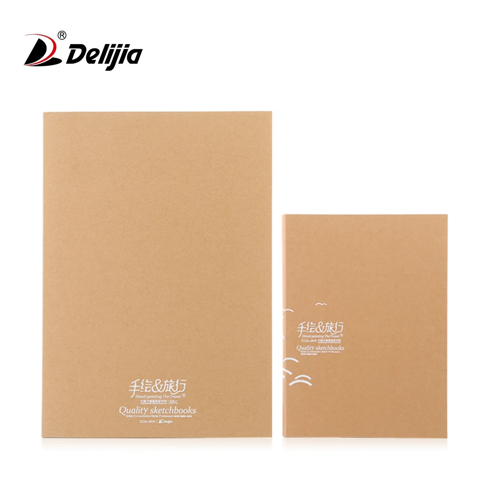 Wholesale A5 Art Kraft Sketch Book Drawing Book Custom Sketchbook For Drawing