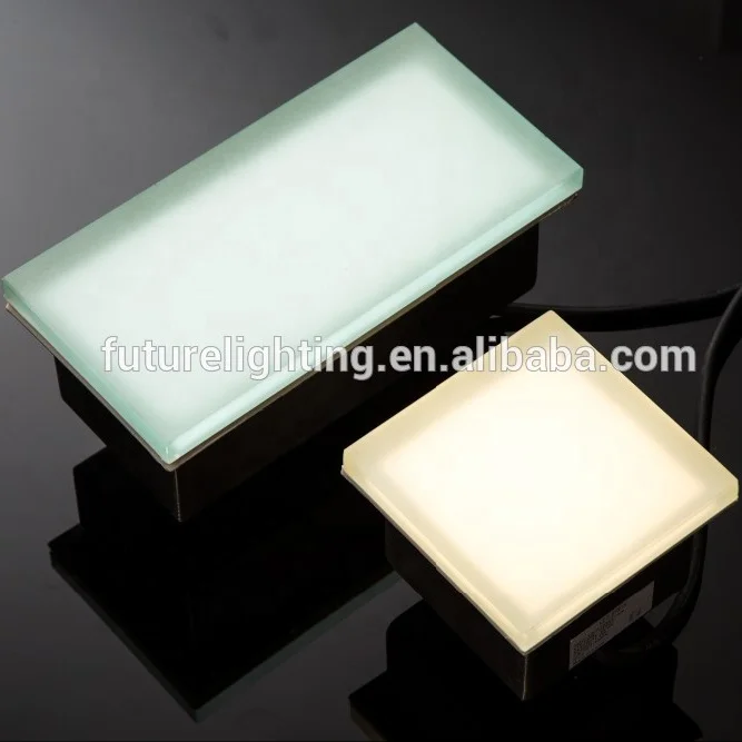 
Шэньчжэнь наружная RGB rgbw 2,6 Вт 200*100 мм матовая стеклянная полка, крытая светодиодная плитка 