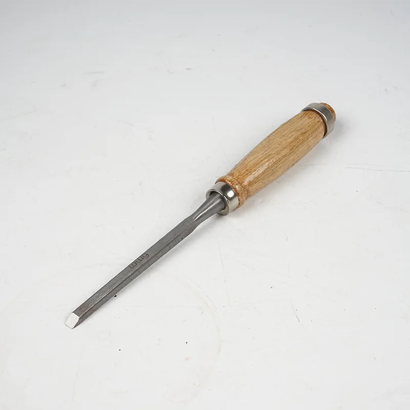 
4pcs CRV60 of four German-style woodworking wood handle firmer chisel 