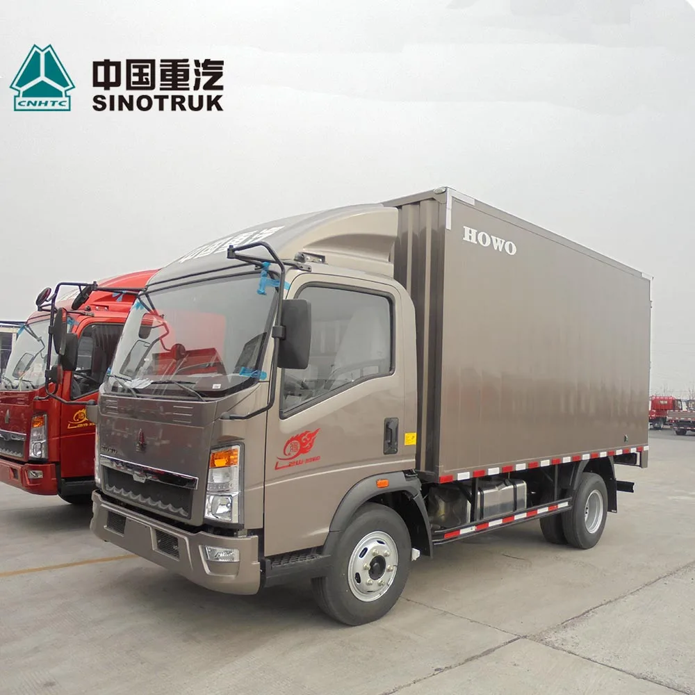 Sino HOWO Mini 5-10tons контейнер 4x4 сухой фургон
