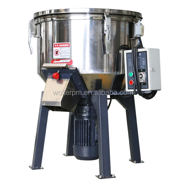 Plastic granules color mixer