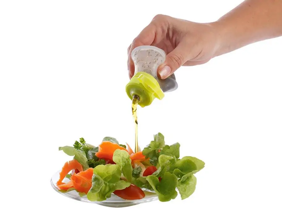 Туалетный идти салатная заправка кухни контейнеры для хранения еды контейнеры пластик + силикон