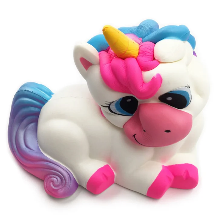 Slow Rising Foam Jumbo Squishy Dreamy Rainbow Unicorn Girls Squishy Toy