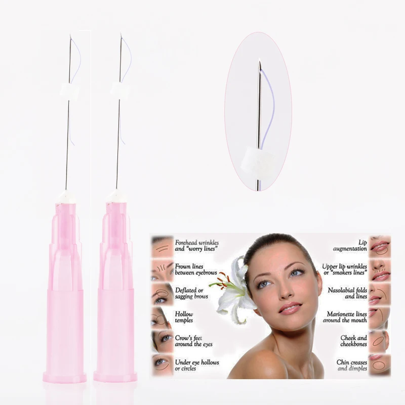 Woman Beauty Cosmetic Item 29g 60mm Mono Pdo Threads For Face Lifting And Tightening