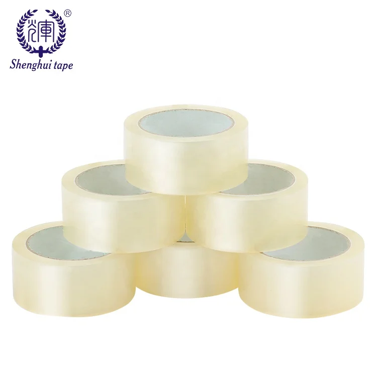 Super Yellowish Clear Packing Tape without Bubbles