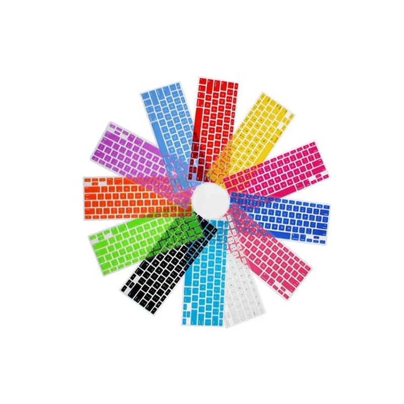 Силиконовый защитный чехол для клавиатуры ноутбука