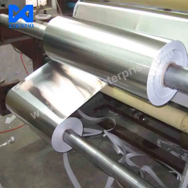 1050 aluminum foil 0.7 mm thickness cast rolling aluminum foil laminated paper for burger wrap