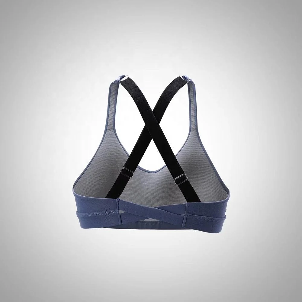 Amazon Hot Sale Racerback Sports Bras - One Piece Padded High Impact Support Foam for Yoga Gym Workout Fitness