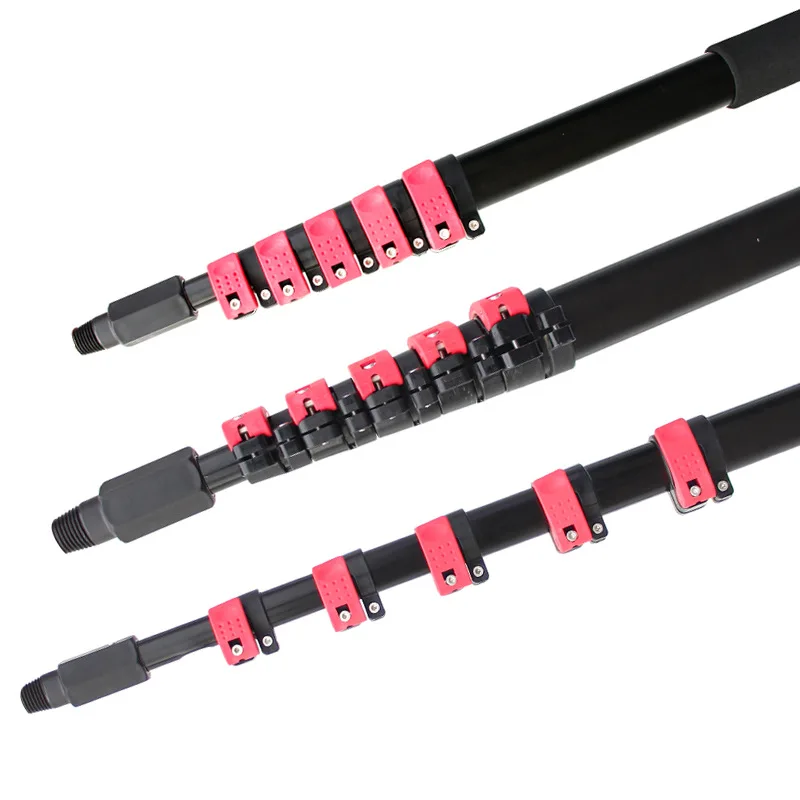 large 3k high strength modulus 40T carbon fiber telescopic extension window cleaning tube pole