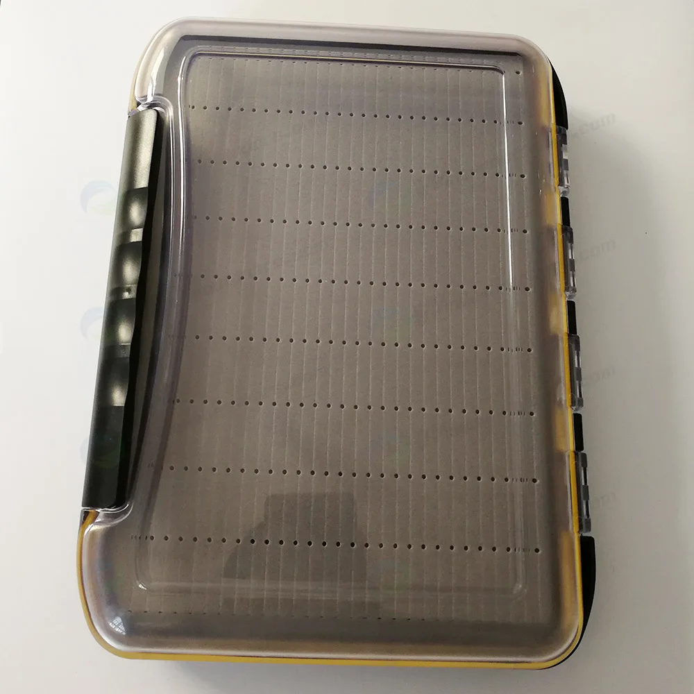 
High quality large fishing tackle box, waterproof double sided fly fishing box 