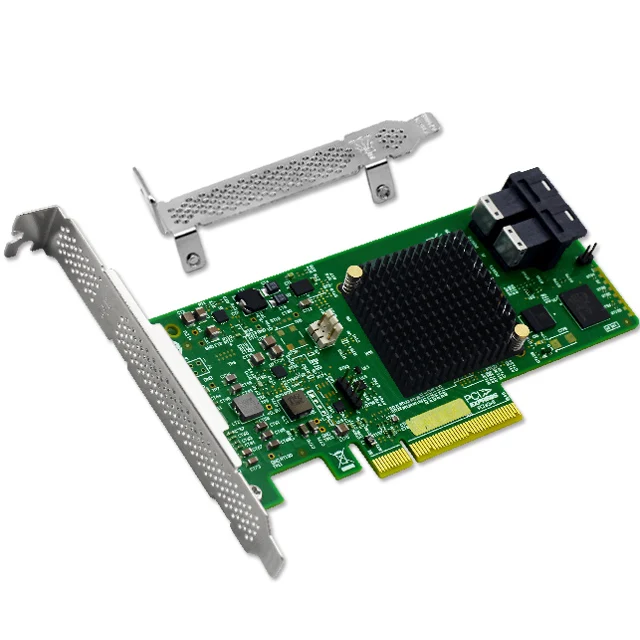UNICACA AS3008T PCI Express с адаптером хост-шины SAS 12 Гбит / с LSI SAS 9300-8i
