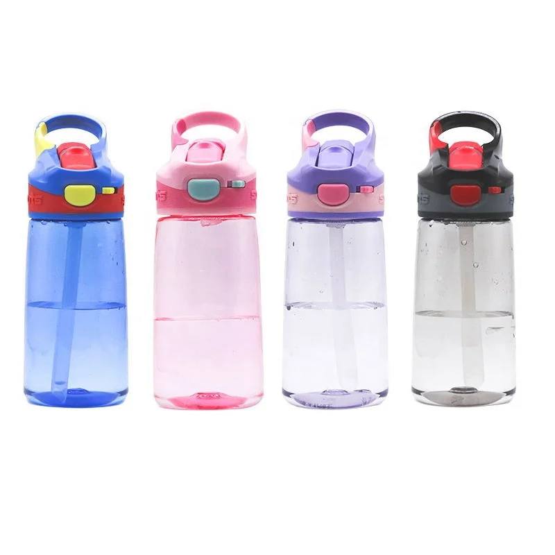 Falling proof Back to School Food Grade 400ml 500ml  Water Bottle for kids