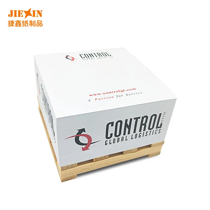 
Заказной липкий блокнот для записей, бумажный куб, фабрика с деревянным поддоном, лучшее качество в Китае 