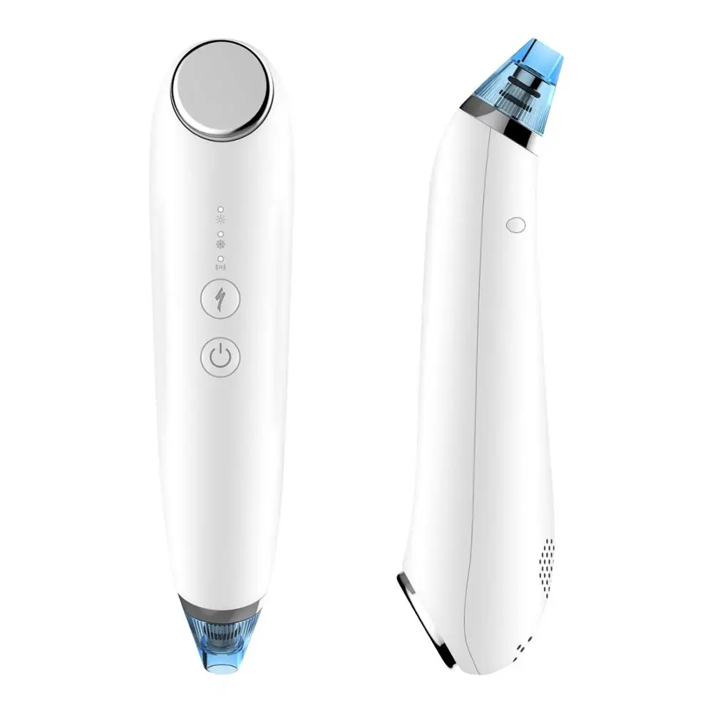 smart handheld portable anti aging beauty device skin care tool hot and cool blackhead remover suction supplier