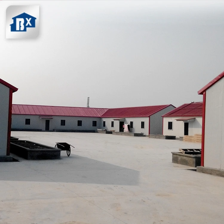 Custom Industrial Warehouse Design Steel Structure Construction Easy Install Prefabricated House Building Uganda Prefab House