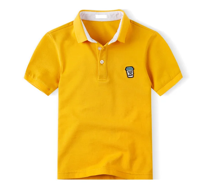 Unique Baby Boys Kids Collared Cotton Polo Shirt