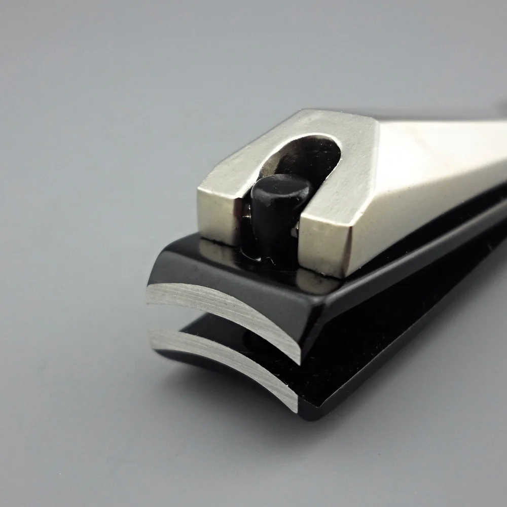 Custom Brand New Double  Curved Blade Nail clippers Stainless Steel Alloy Beveled tip Clippers manufacturer