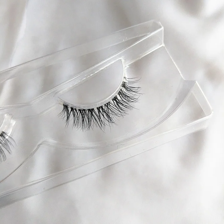 Короткие норковые прозрачные Ленточные ресницы оптом Прозрачная Лента 3D ресницы с коротким дном норковые меховые ресницы