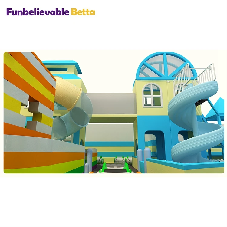 Платная конструкция, оборудование для детского парка развлечений, импорт из Китая, крытая игровая площадка (62079151616)