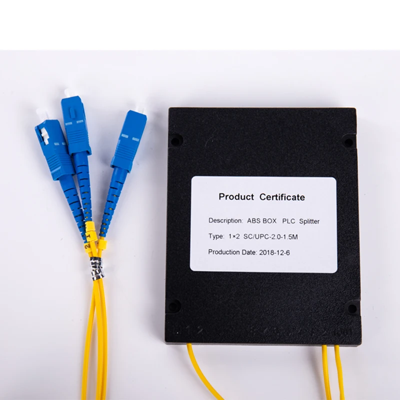 Сети ABS SC UPC 1x2 1x3 1x4 1x8 открытый волоконно-оптический Кассетный планарный разветвитель цена
