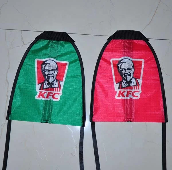 Full color printing Adverting finger kite promotional mini slingshot kite