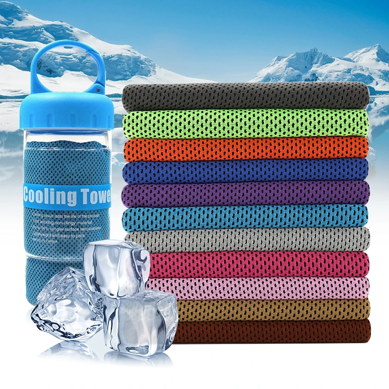 
2019 Amazon Hot Selling Gym Sports Quick Dry Bathroom 1 Piece Swimming Sport Running FAST DRY Towel ICE COOLING DRY Cold Towel 