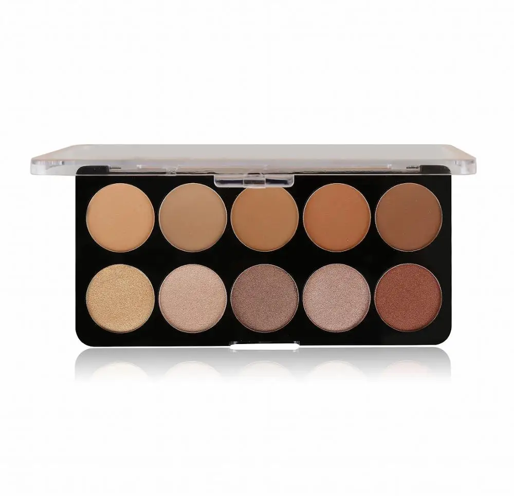 Cheap 10 color concealer palette contour makeup palette wholesale highlighter cosmetic