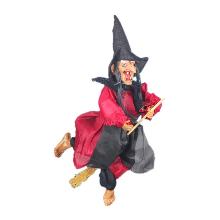 Хэллоуин Бар KTV реквизит голос Летающая ведьма украшение