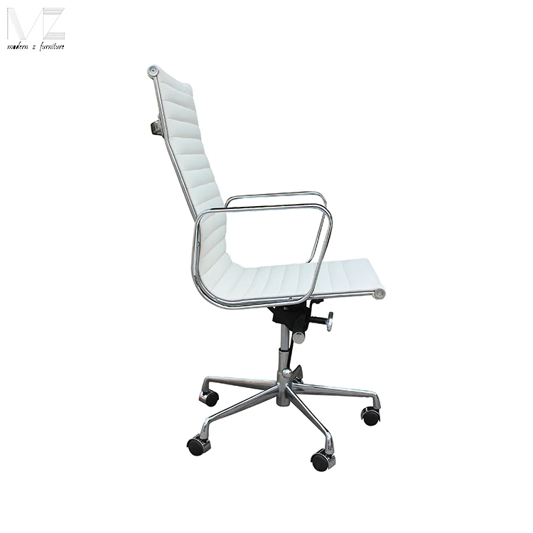 Кожаный вращающийся офисный дизайнерский стул современный дизайнерский стул компьютерный дизайнерский стул