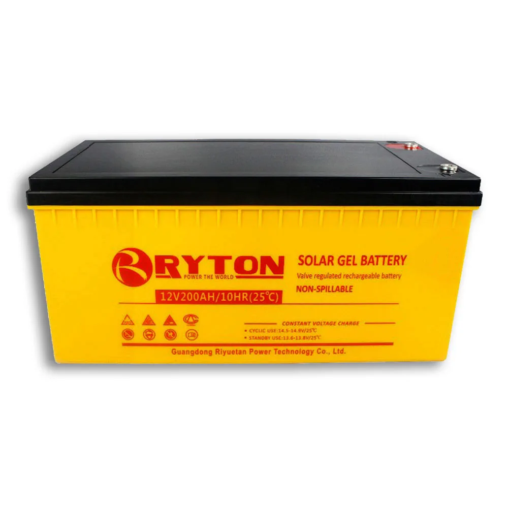 
deep cycle battery solar battery 12v 200ah with long life span 