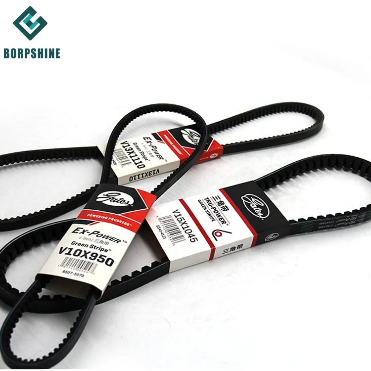 EPDM Car Rubber V Belt For Mitsubishi For Gates V13*600---V13*1965